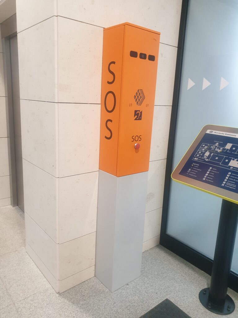 Słupek stojący SOS HUSAR SS